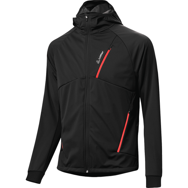 Löffler Hooded Jacket Worldcup Windstopper Light Mens