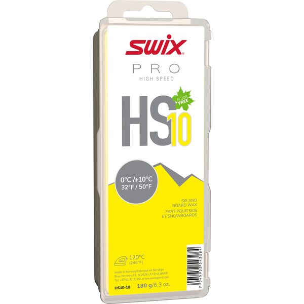 Swix HS10 Yellow 0°C/+10°C, 180g