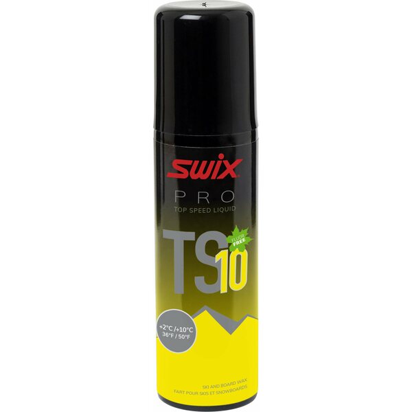 Swix TS10 Liquid Yellow +2°C/+10°C, 125ml
