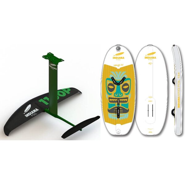 Indiana Wing/SUP Foil 1100P + Inflatable 144L Board