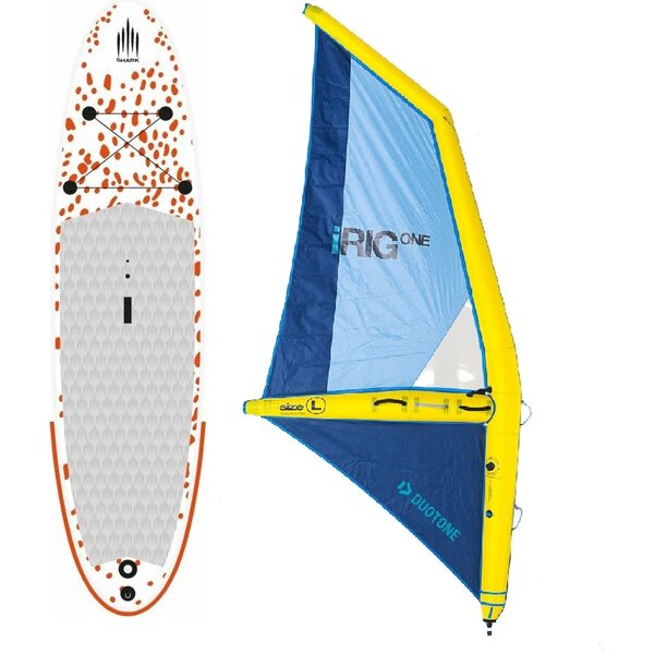 Inflatable Windsurf SUP + Inflatable SUP sail size L