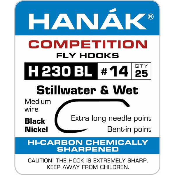 Hanak Competition H230BL Stillwater & Wet, 25 pcs