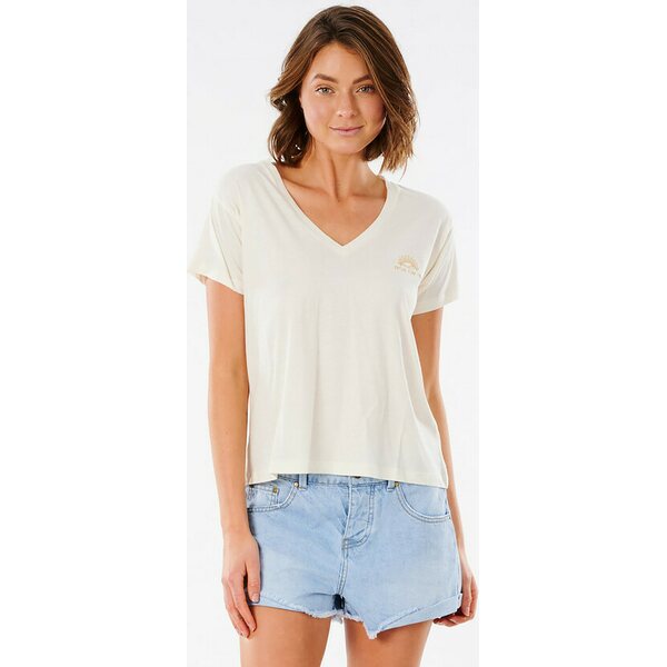 Rip Curl Saltwater V-Neck Tee Womens