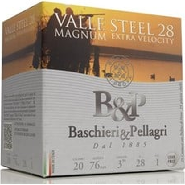 B&P Valle Steel 28 Magnum 20/76 28g 25 個数