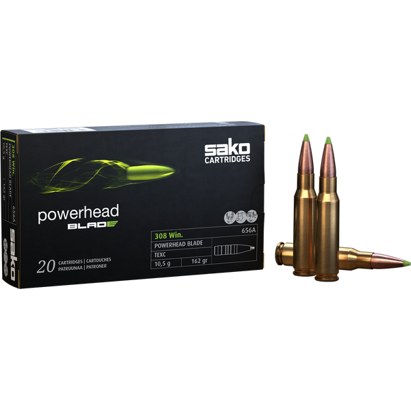 Sako 6.5x55 SE Powerhead Blade 7,8g / 120grs 20kpl