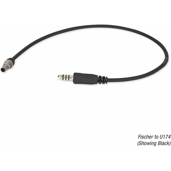 "Ops-Core AMP Downlead cable, Fischer to Peltor EU Monaural Downlead Cable"