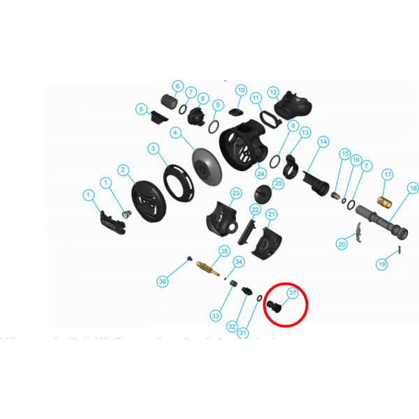 Spare Part Kit Suunto Teno 1st stage