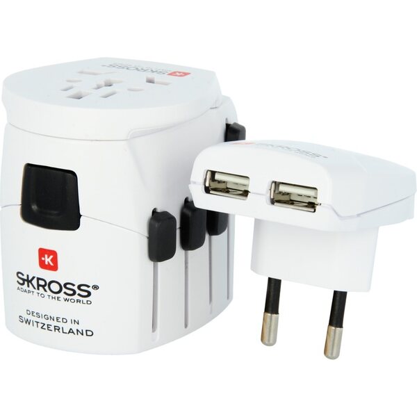 Skross Adapter World Pro+ USB (Without original selling package)