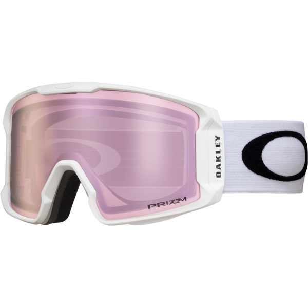 Oakley Line Miner L Matte White w/ Prizm Hi Pink Iridium