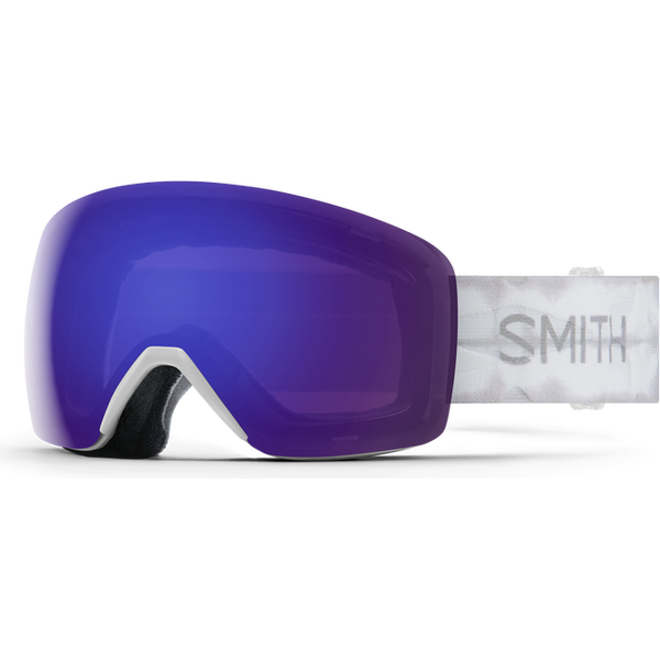 Smith Skyline, White Shibori Dye w/ ChromaPop Everyday Violet Mirror