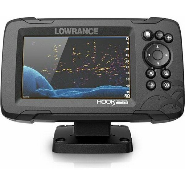 Lowrance HOOK Reveal 5 HDI 83/200 with Deep Water Performance & Base Map