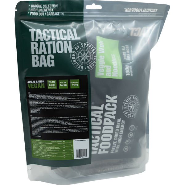 Tactical Foodpack 3 Meal Ration Vegan