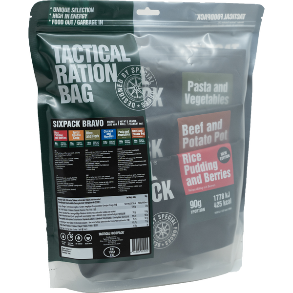 Tactical Foodpack Tactical Six Pack Bravo
