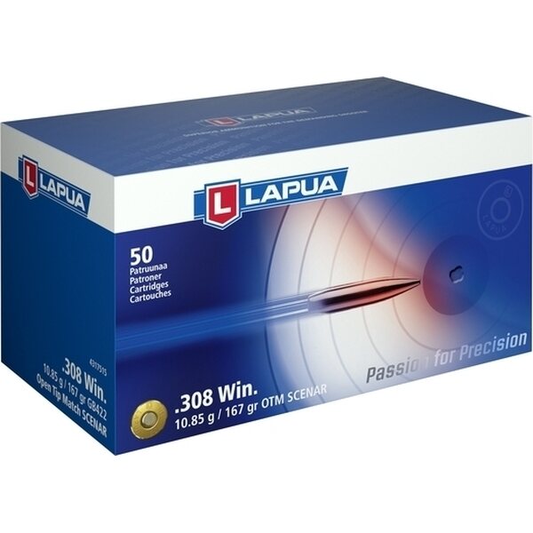 Lapua .308 Win Scenar-L 10,00 g / 155 gr 50kpl