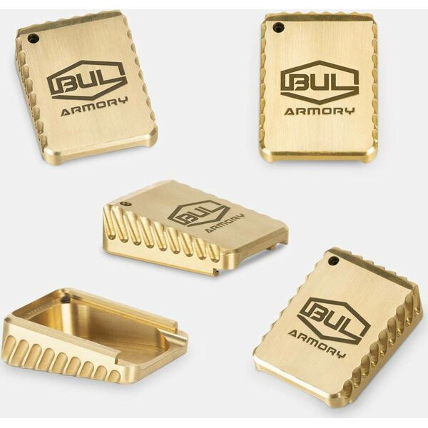 BUL Armory +1 Brass SAS II Magazine base pad