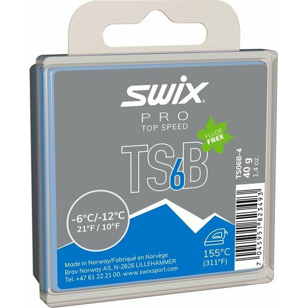 Swix TS6 Black -6°C/-12°C, 40g
