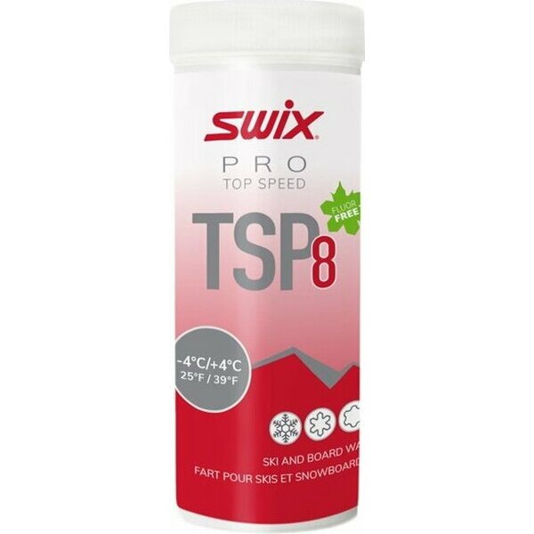 Swix TSP8 Red, -4°C/+4°C, 40g
