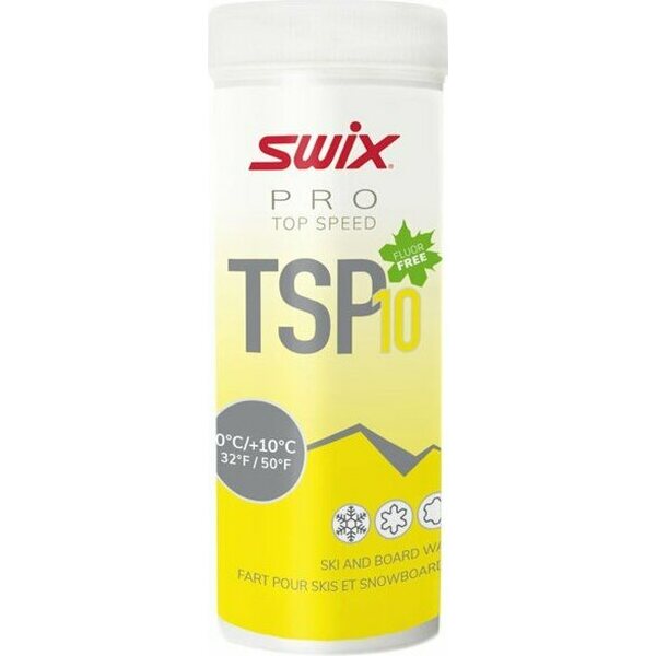 Swix TSP10 Yellow, 0°C/+10°C, 40g