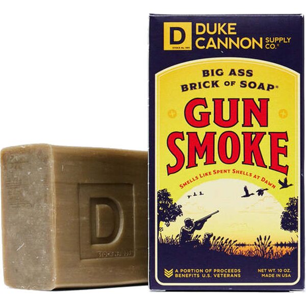 Duke Cannon Big Ass Brick Of Soap - Gun Smoke