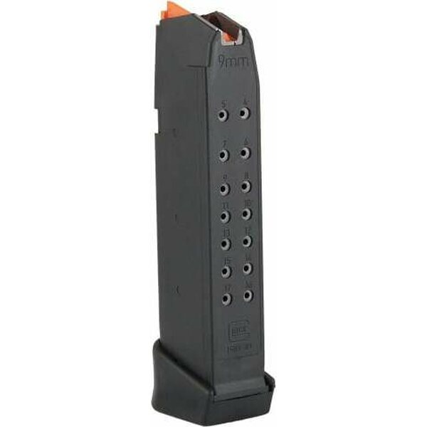 Glock Magazine for Glock G17 17+2 Gen5 (Follower Orange) #2354