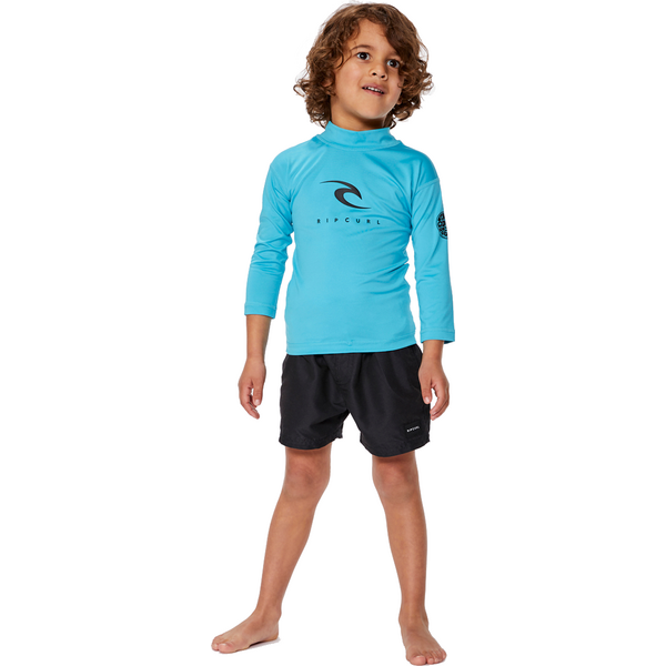 Rip Curl Corps LS Rash Vest Kids Boy | Children's UV protection shirts ...