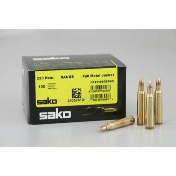 Sako .223 Rem Range 3,2g 100kpl