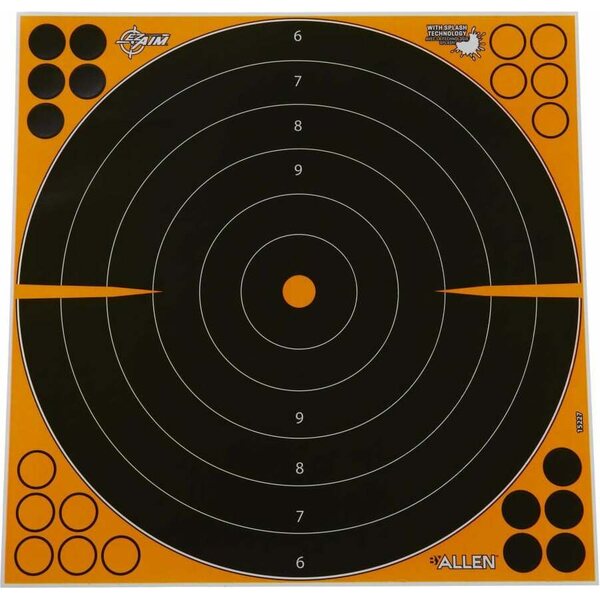 Ez Aim Adhesive Splash Reactive Bullseye 17.5" 5 pack