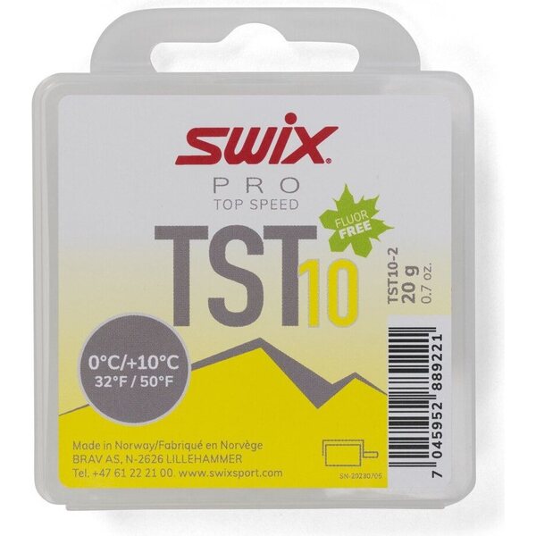 Swix TS10 Turbo Yellow +0°C / +10°C, 20g