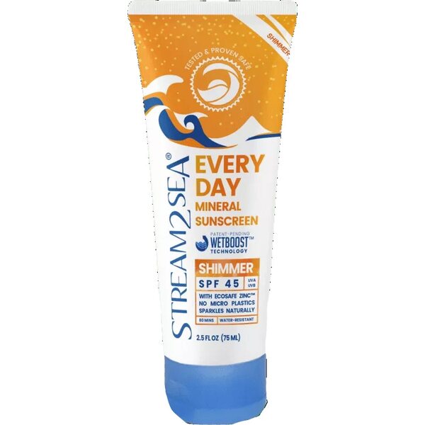 Stream2Sea Every Day Sunscreen SPF45 Shimmer