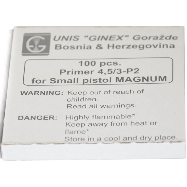 Ginex SPM Magnum pieni pistoolinalli 100 kpl