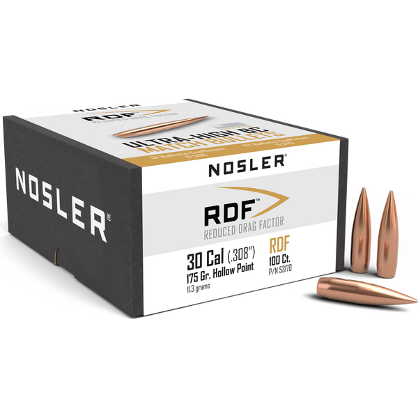 Nosler RDF 30 175 HPBT (100 kpl)