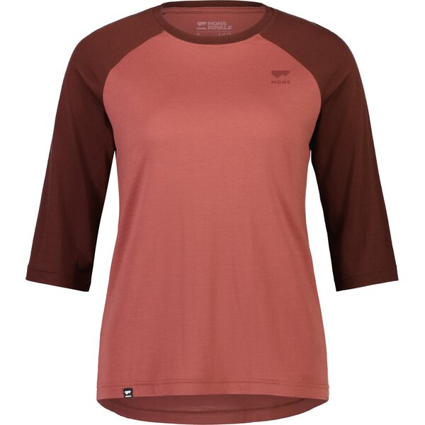 Mons Royale Tarn Merino Shift Raglan 3/4 Womens (Demo)