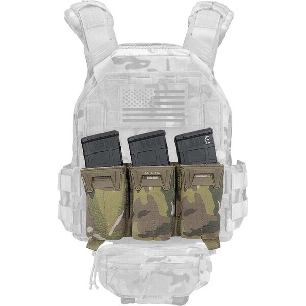 Agilite PINCER™ Placard Multi-Caliber Triple Mag Pouch