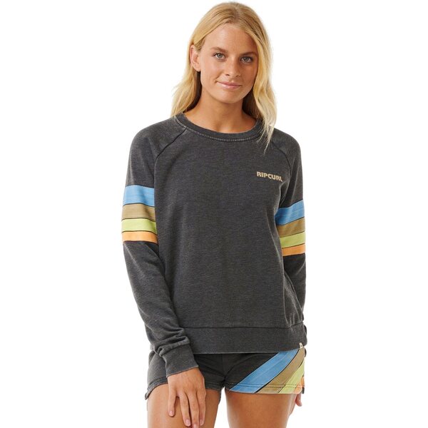 Rip Curl High Tide Surf Raglan Crew Womens