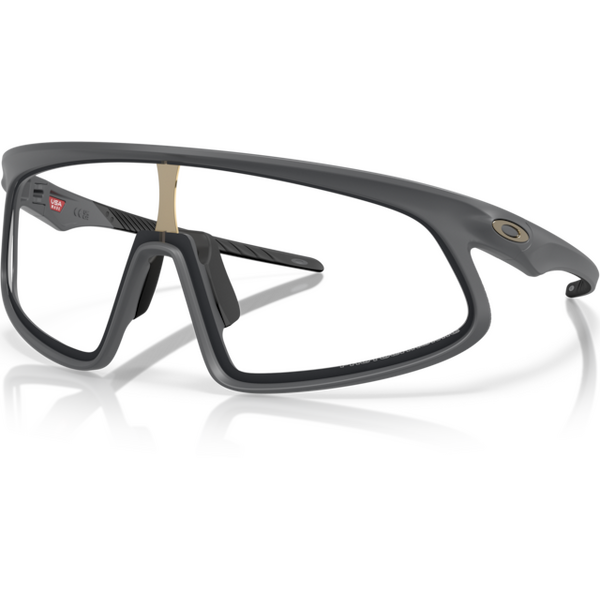 Oakley RSLV, Matte Carbon w/ Clear To Black Iridium Photochromic