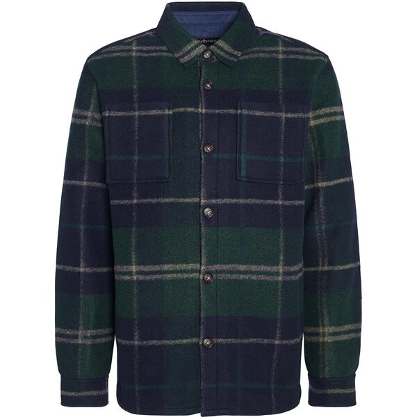 Barbour Chapter Tailored Check Overshirt Mens