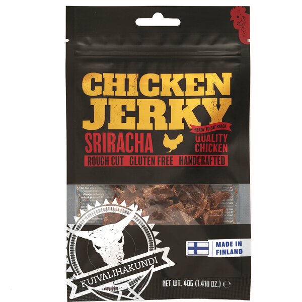 Kuivalihakundi Chicken Jerky Sriracha 40g