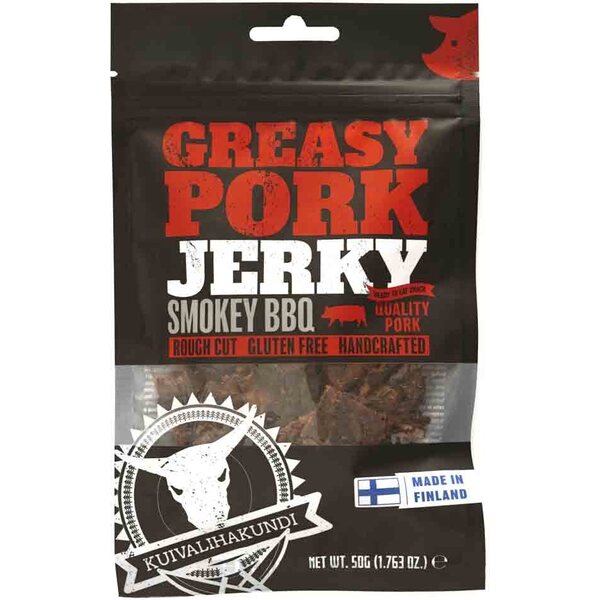 Kuivalihakundi Greasy Pork Jerky 50g