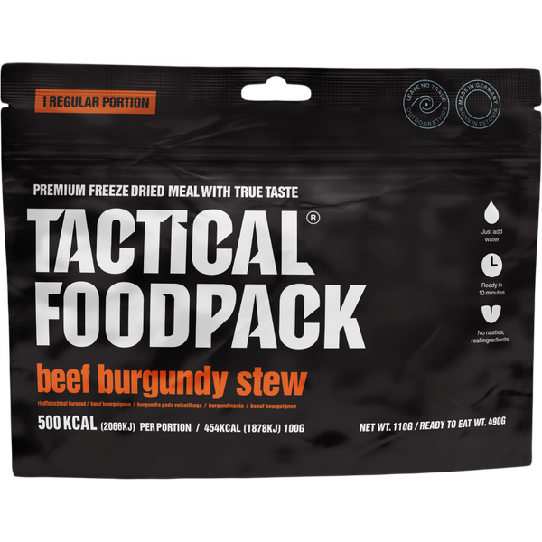 Tactical Foodpack Beef Burgundy Stew