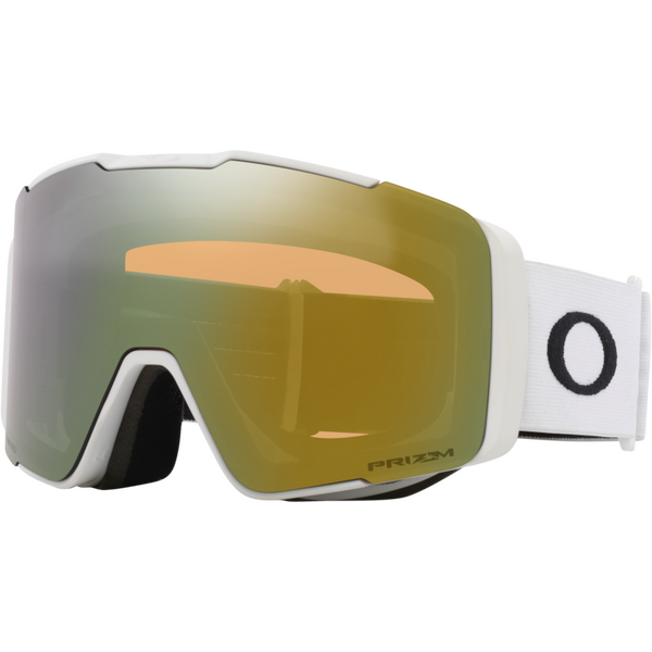 Oakley Line Miner Pro L Matte White w/ Prizm Sage Gold Iridium & Prizm Sapphire Iridium