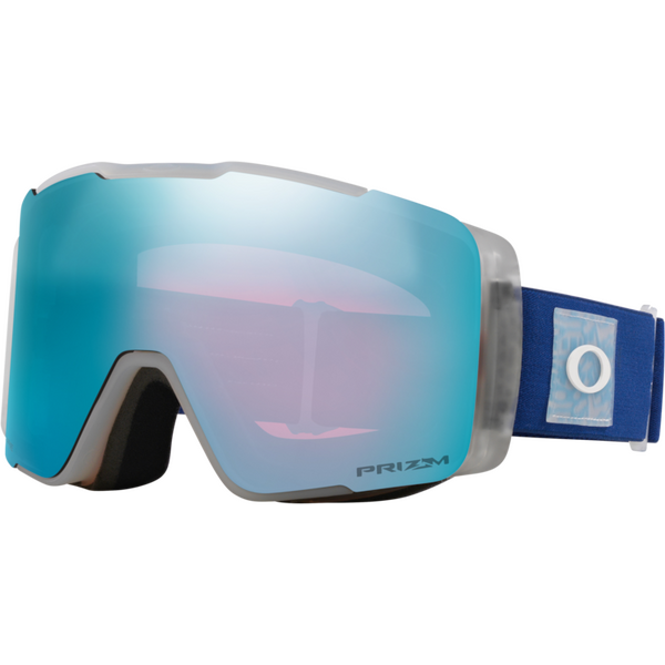 Oakley Line Miner Pro M Crystal Blue w/ Prizm Sapphire Iridium & Prizm Iced Iridium