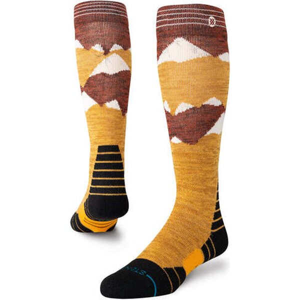 Stance Windy Peaks Mid Wool Snow