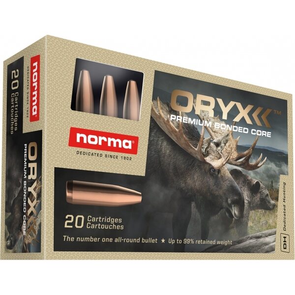 Norma 9,3x62 18,5g/285grs Oryx 20kpl