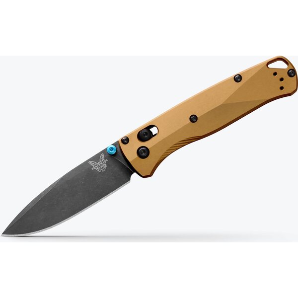 Benchmade Bugout, Burnet Brass Aluminium