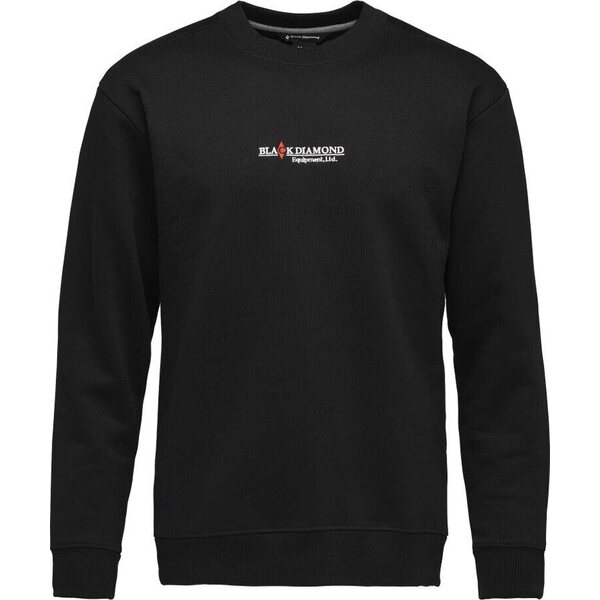 Black Diamond Heritage Wordmark Crewneck Mens