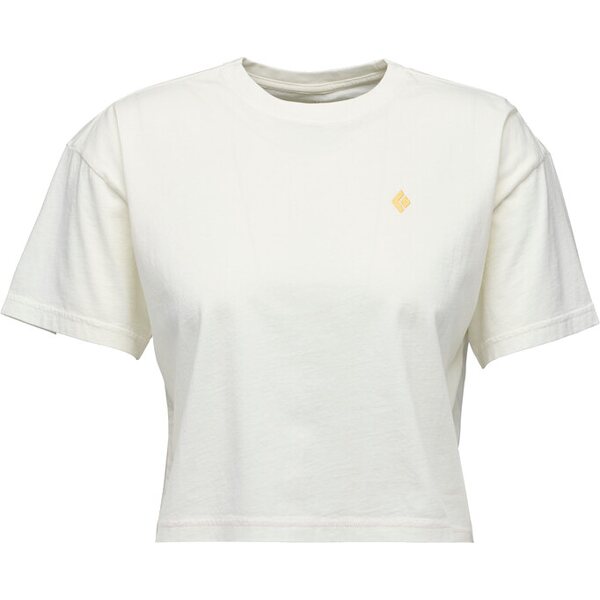 Black Diamond Diamond Crop Short Sleeve Tee Womens
