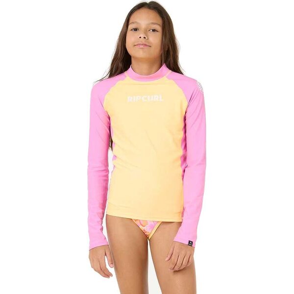 Rip Curl Classic Surf Long Sleeve Rash Vest Girls