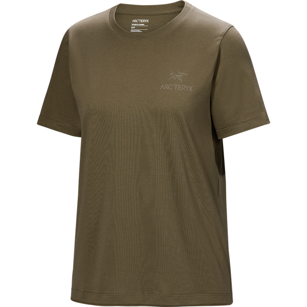 Arc'teryx Kragg SL Cotton Emblem Crew Short Sleeve Womens