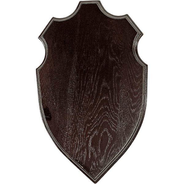 Deer Trophy plate 36x20cm, Dark