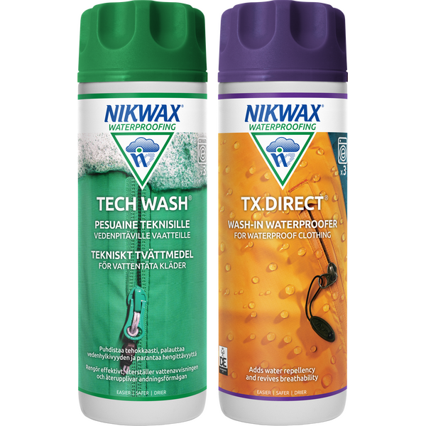 Nikwax Tech Wash + TX. Direct
